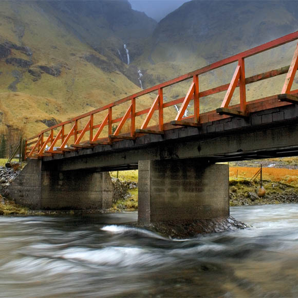 Puente en las Highlands